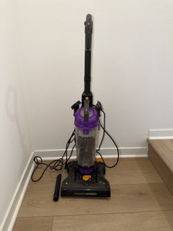 Eureka NEU182B PowerSpeed Bagless Upright Vacuum Cleaner, Purple