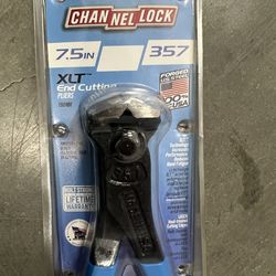 Channellock 357 7,5 Inch End Cutting Pliers High Leverage Durable Made in USA