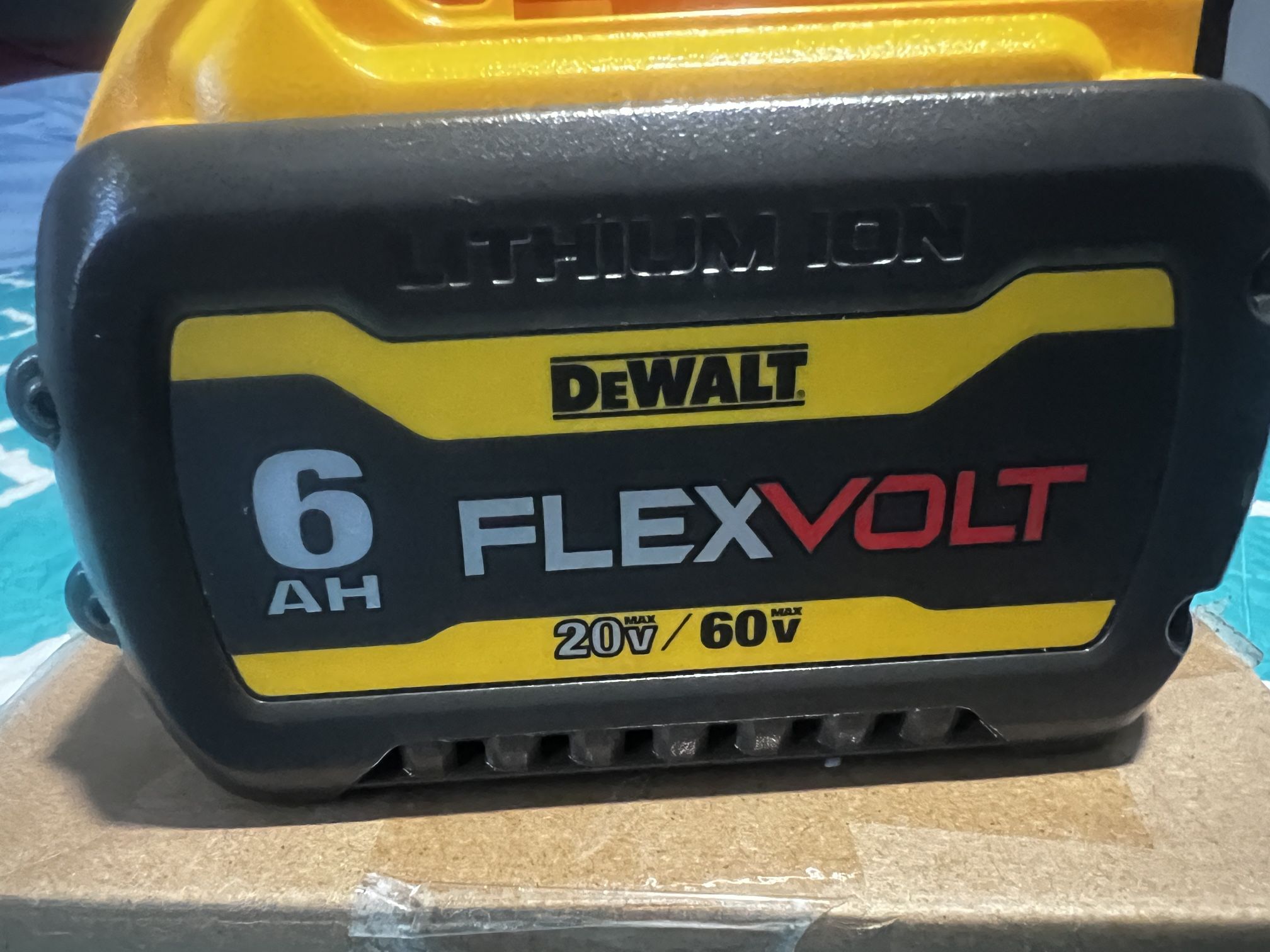 DEWALT FLEXVOLT 20V/60V MAX Lithium Ion Battery