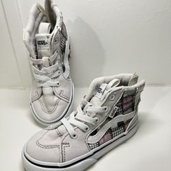 Vans Kids Girls Filmore Hi-Zip Patchwork High Top Sneakers  Size 7