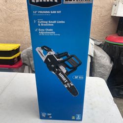 HART 20 Volt 12-Inch Cordless Chainsaw (1) 20-Volt 4.0Ah