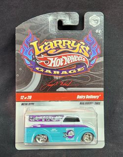 Hot Wheels Larry's Garage 12/20 Dairy Delivery Gray/Purple - CHASE