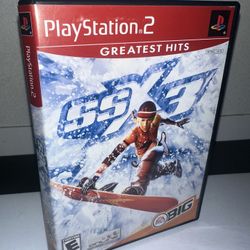 SSX 3 (Sony PlayStation 2, 2003) Complete And Tested 