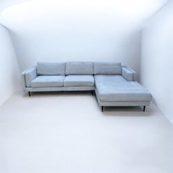 Free Delivery! Grey Sectional Couch