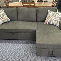 Sleeper Sectional with Storage Chaise