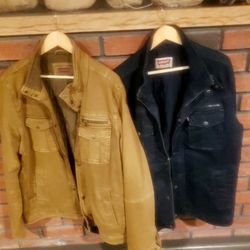 LEVI NEW JACKETS SIZE L  BOTH FOR 50 