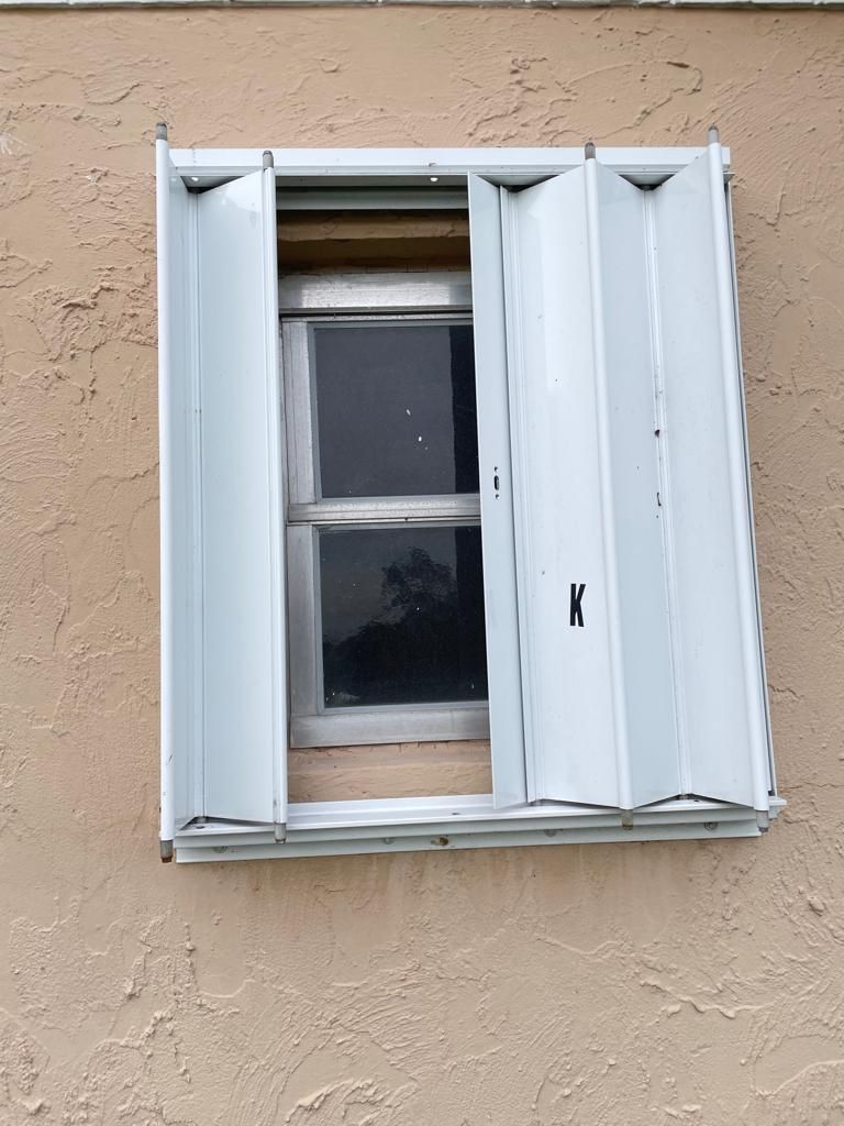 Pre Owned Aluminum Shutters, Used/Different Sizes And Prices