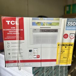 TCL 8000 BTU Smart Window Air Conditioner Fan and Dehumidifier