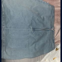 Jean Skirt