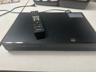 Samsung Blu-ray DVD player model BD – P1500 with remote