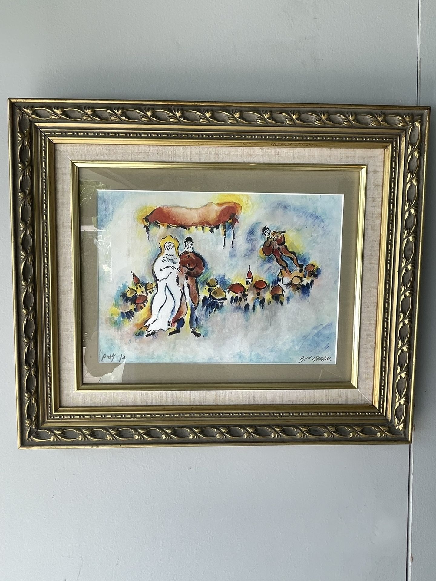 Wedding Scene- Marc Chagall Copy
