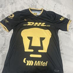 NIKE MEN'S PUMAS UNAM 2023/24 AWAY JERSEY OBSIDIAN/GOLD