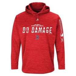 NWT DO DAMAGE WORLDSERIES 2018 BOSTON RED SOX MENS / WOMEN'S POSTSEASON HOODIE S