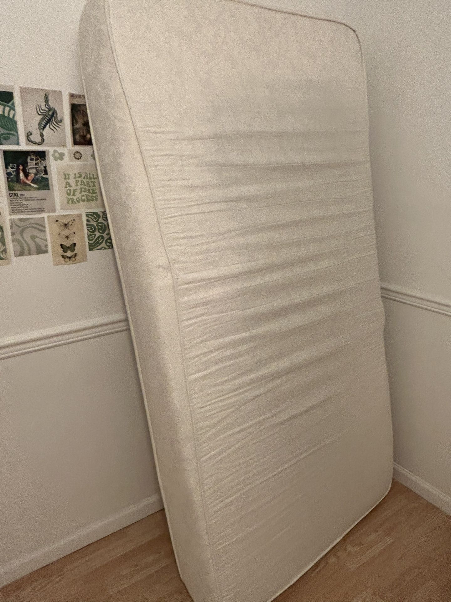 Twin Size Bed, Mattress, Frame, Headboard