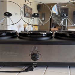 3 Slow cook Crock Pot EXCELLENT CONDITION $35