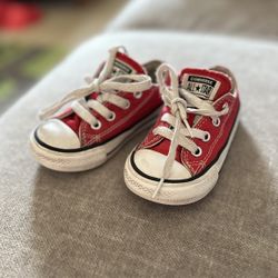 Red Toddler Converse 