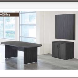 Furniture Desk With Presentation Board And Cabinet