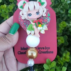 Christmas Badge Holders