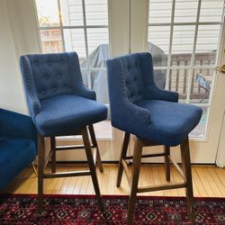 Rotating Wooden Kitchen Chairs 