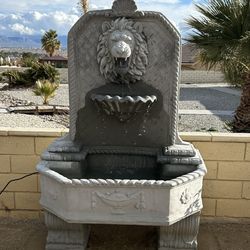 New Water Fountain Made Out Of Cement Perfect Gift 