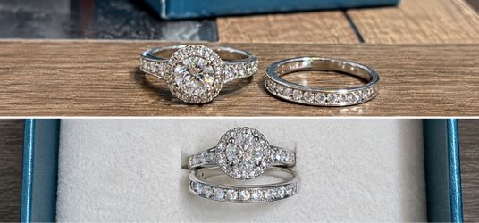 Wedding/engagement ring set