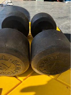 75LB HAMPTON Dumbbells