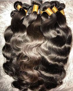 100% Human hair Weave
