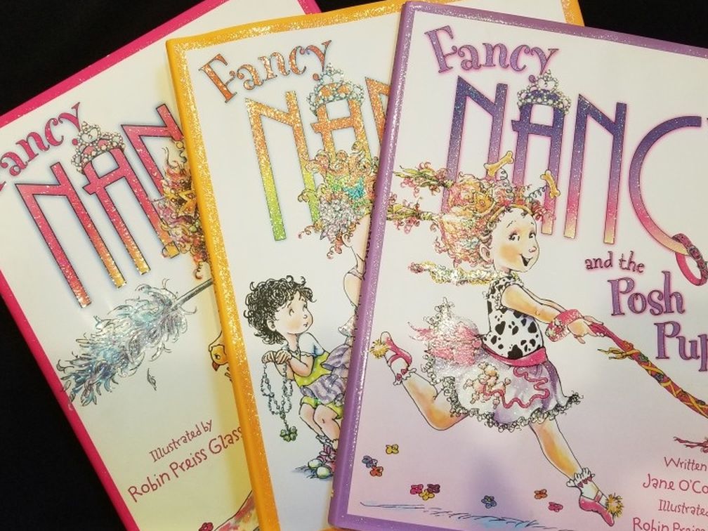 3 Fancy Nancy Hardback Books