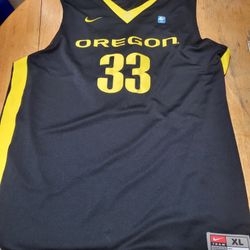 Oregon XL Long NCAA Tournament Jersey 