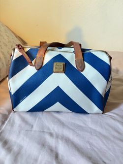 Dooney & Bourke Chevron Satchel Bag
