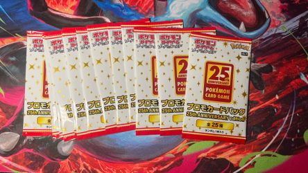 Pokemon 25th Anniversary JP Booster Packs