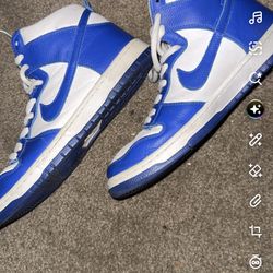 Nike Kentucky High Tops 10.5 
