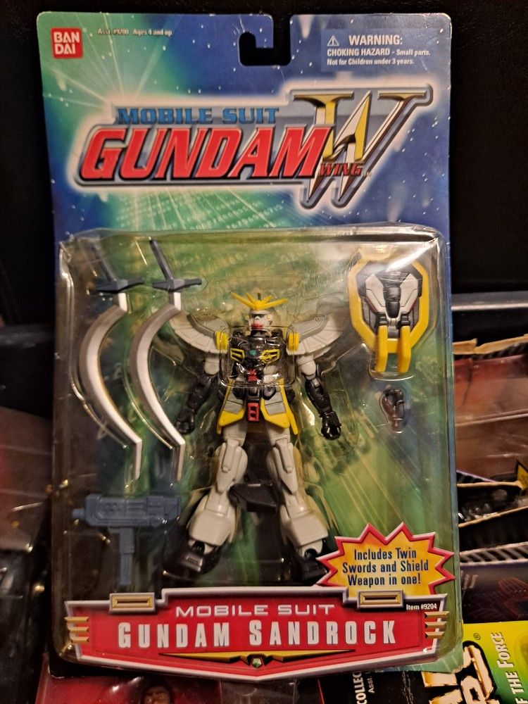 Ultra Rare New in Box Gundam W Sandrock