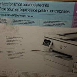 HP OfficeJet Pro 9730e Wide Format Wireless All-in-One Color Inkjet Printer