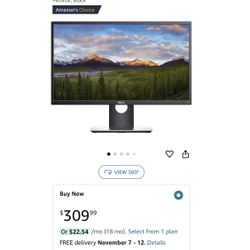 Dell P2417H Monitor