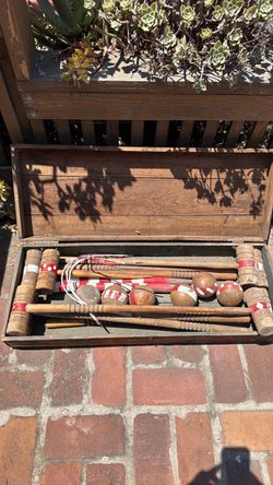 Croquet Set - Antique
