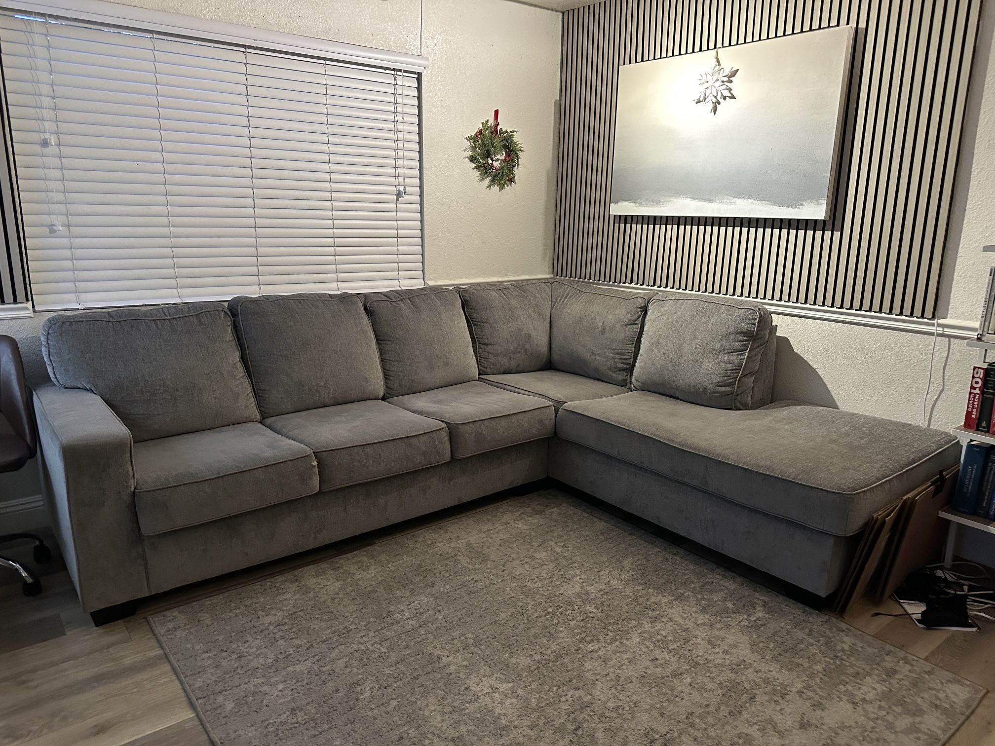 Gray Sectional Couch