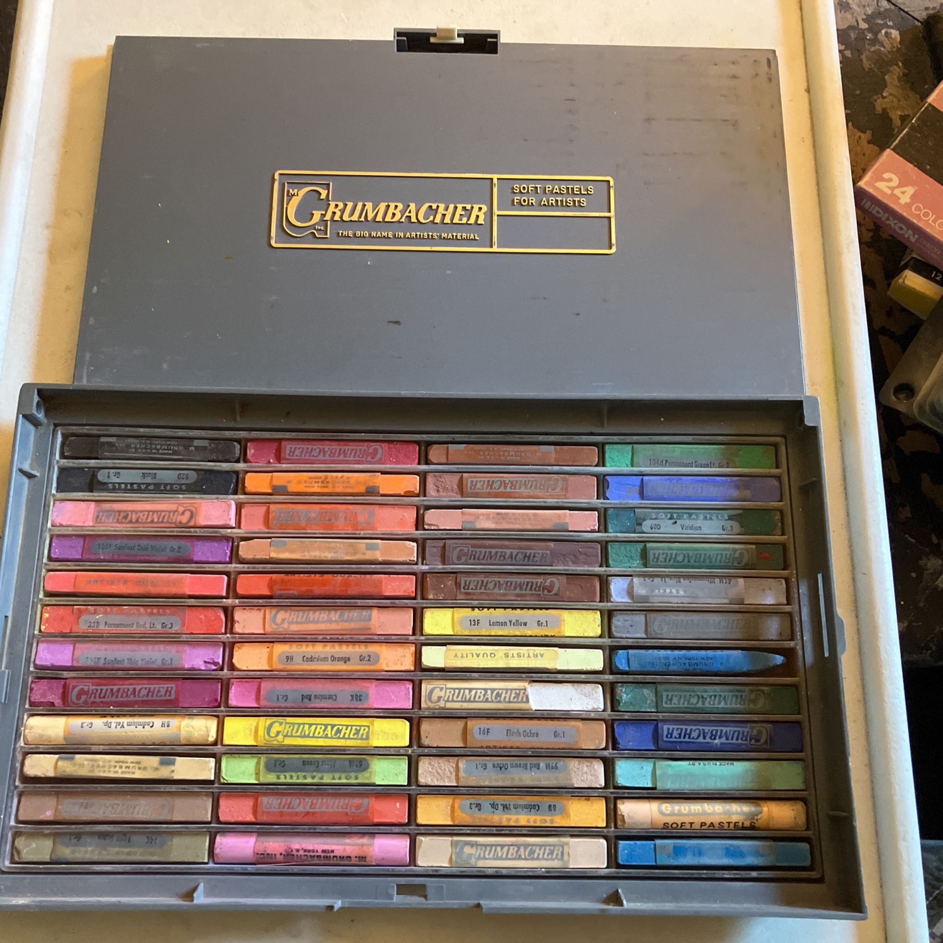 Vintage Grumbacher Soft Pastels