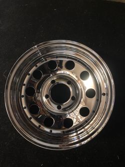 14x6.0 5x4.5 pacer chrome rim