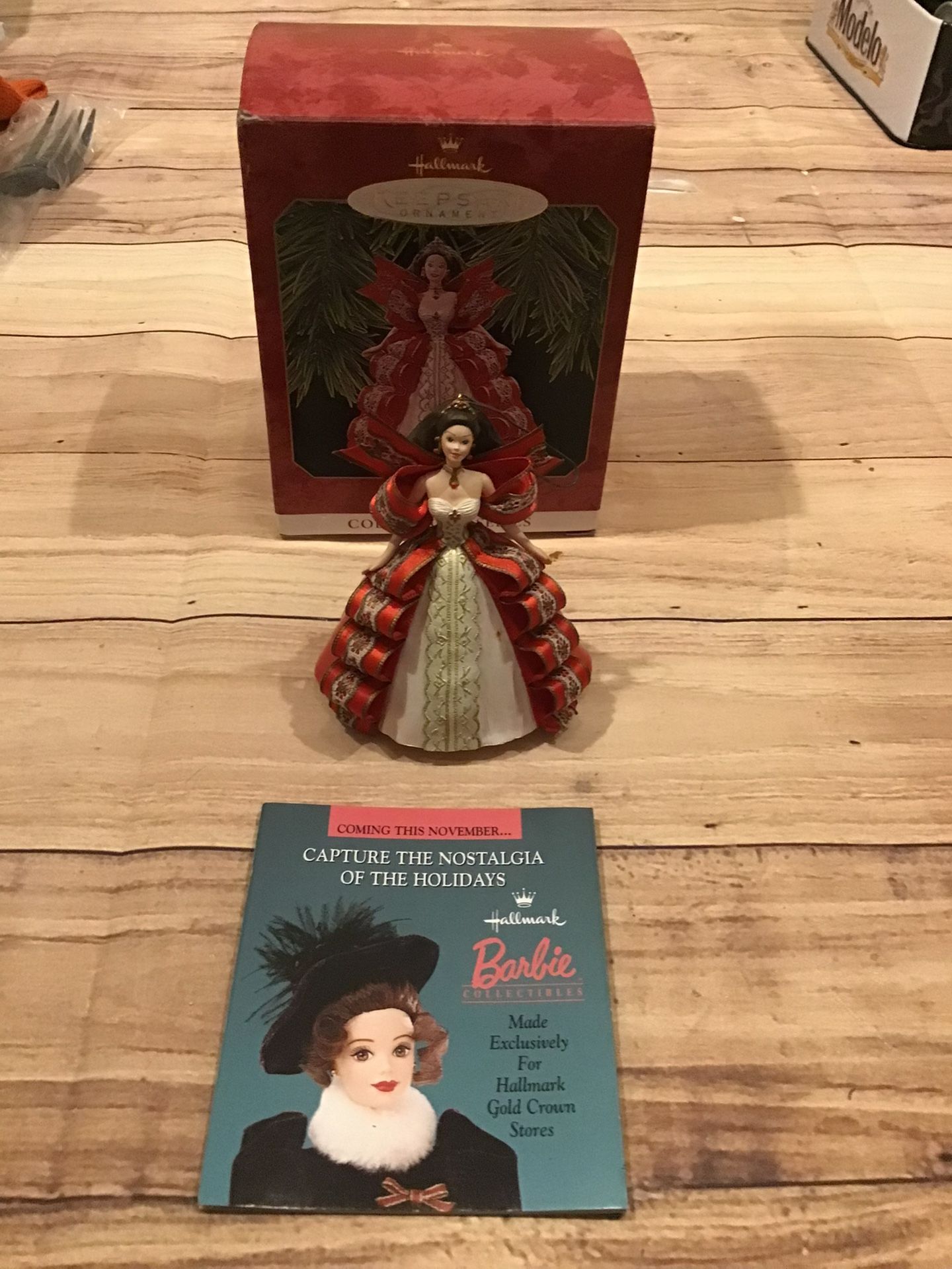 Hallmark Barbie Keepsake Holiday Collector Ornament 1997