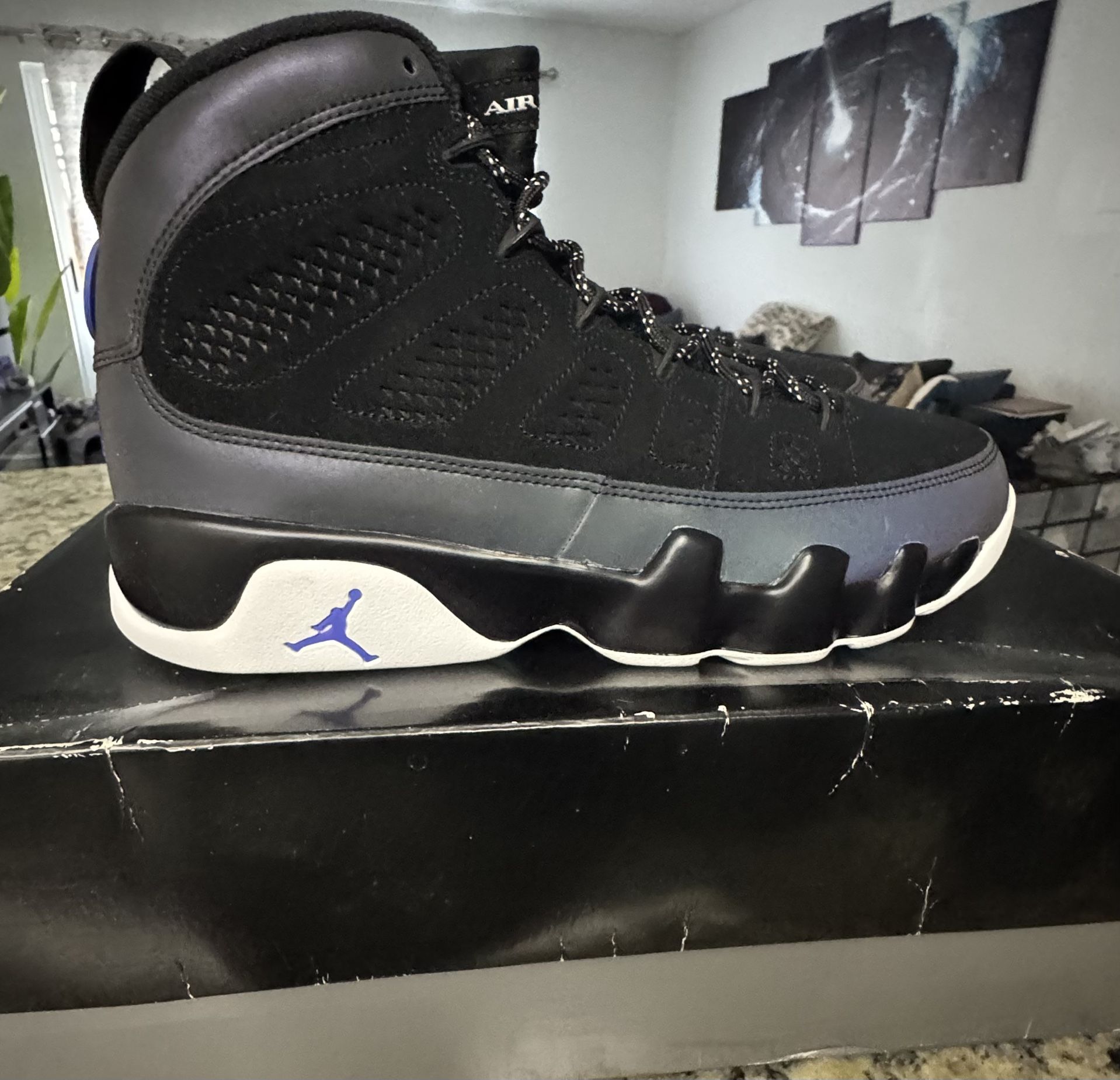Jordan 9 Retro Racer Blue Sz 9