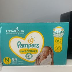Pampers Swaddled Size N (84ct)