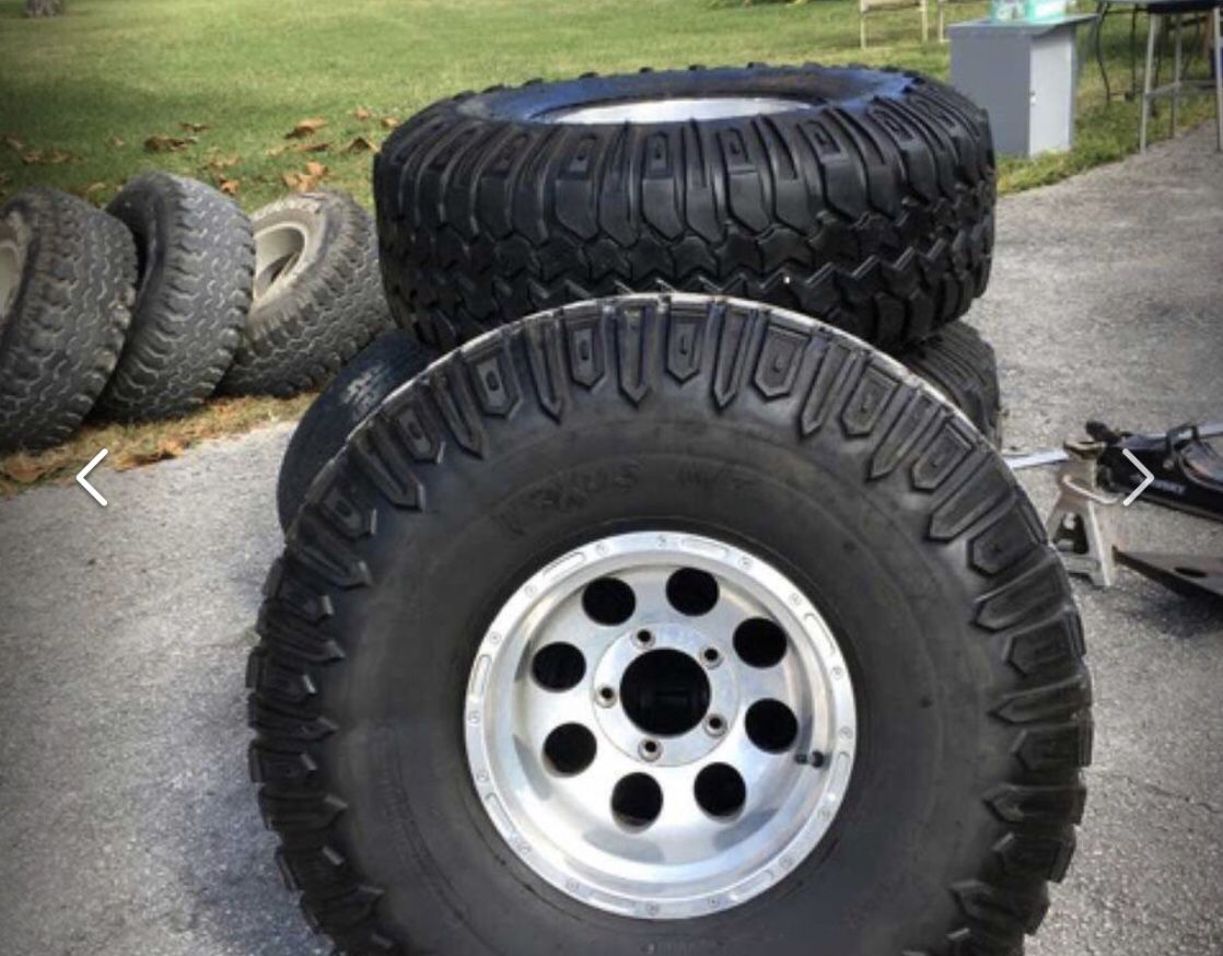 37 Mud Tires & Rims