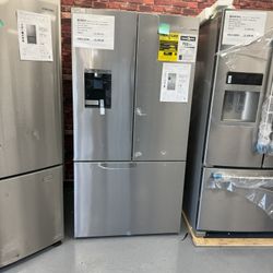 500 Series French Door Bottom Mount Refrigerator 36'' Stainless steel (with anti-fingerprint), Total No Frost