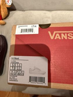 Old Skool white vans