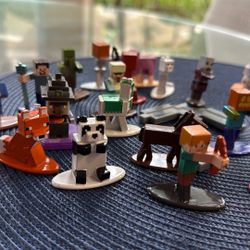 Minecraft Die Cast Figures