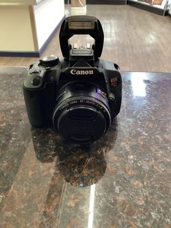 Canon EOS Rebel T4i DSLR with 50mm f/1.8 Lens