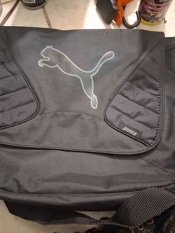 Black PUMA Messenger Bag