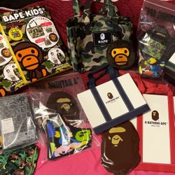 BRAND NEW BAPE Accesories all new pre-order and in hand