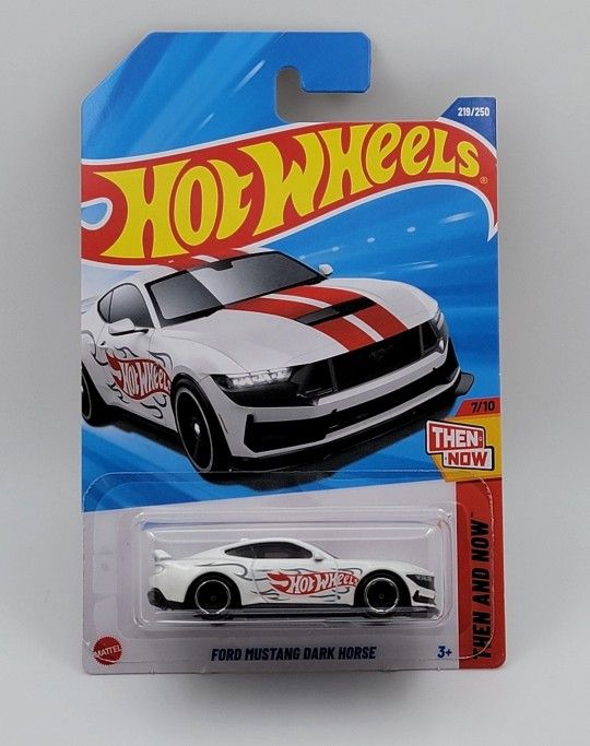 FORD MUSTANG DARK HORSE HOT WHEELS 